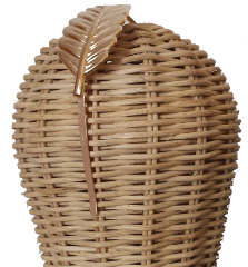 Diadema latón dorada 1. Diadema de latón en plata/dorado decorada con diferentes tipos de hojas. : PVP 6 euros